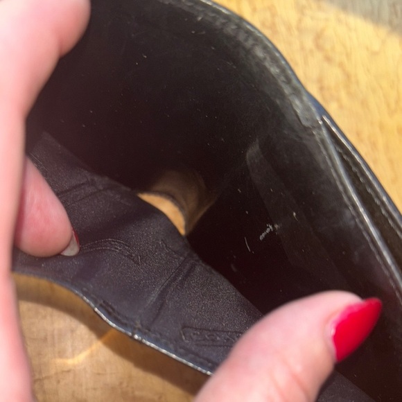 Coach Black Leather Wallet - Picture 8 of 9